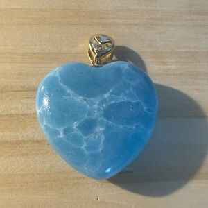 Blue Heart Pendant